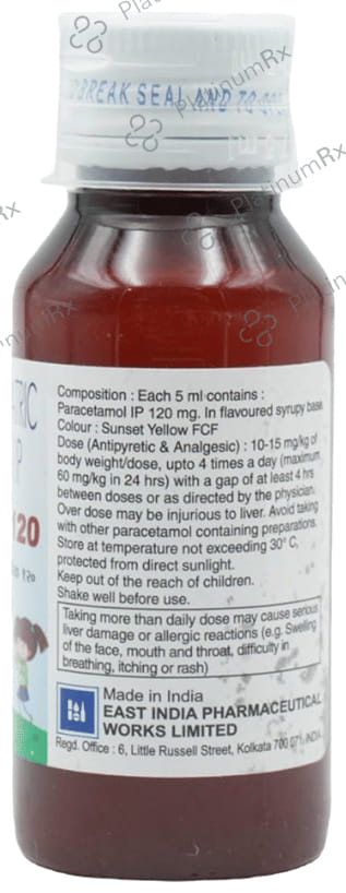 Pyrigesic 120mg Oral Suspension 60ml