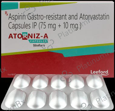 Atorniz A 10/75mg Capsule 10s