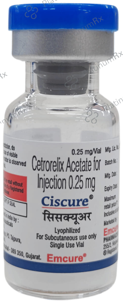 Ciscure 0.25mg Injection