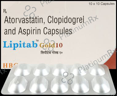 Lipitab Gold 75/10/75mg Capsule 10s