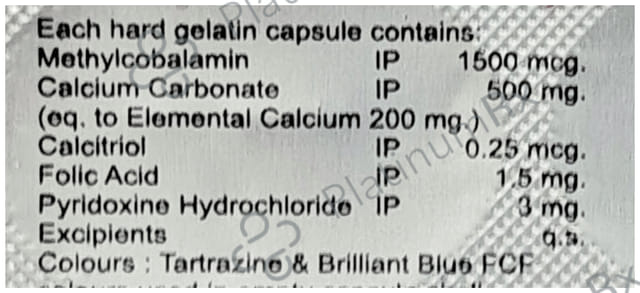Health B12 Capsule 10s