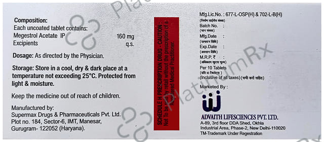 Magvaith 160mg Tablet 10s