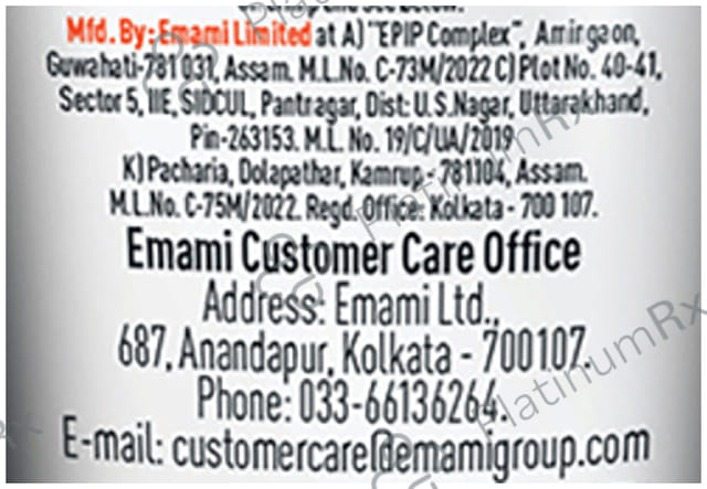Emami Fair and Handsome Long Lasting Radiance Cream 60gm