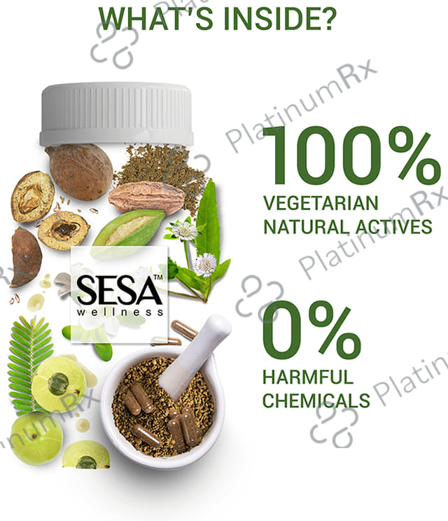 Sesa Ayurvedic Anti-Hair Fall Veg Capsule