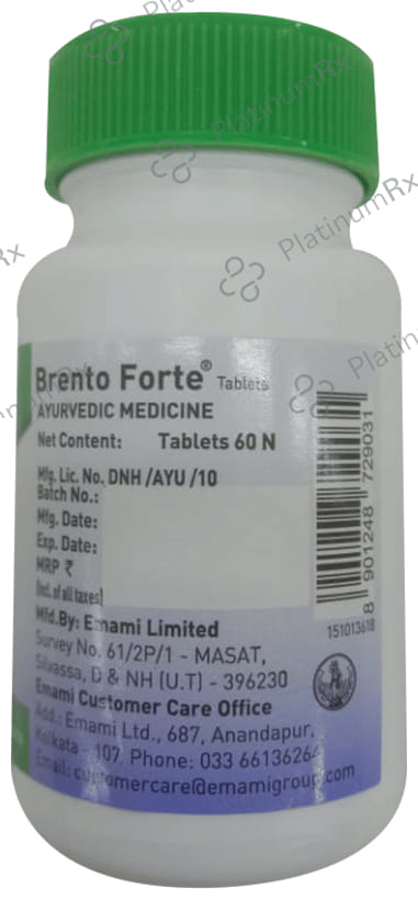 Zandu Brento Forte Tablet