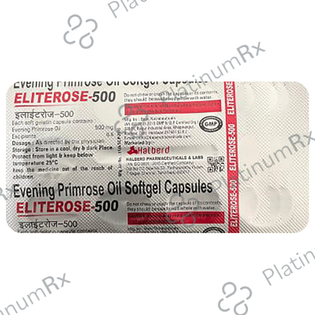 Eliterose 500 Softgel Capsule