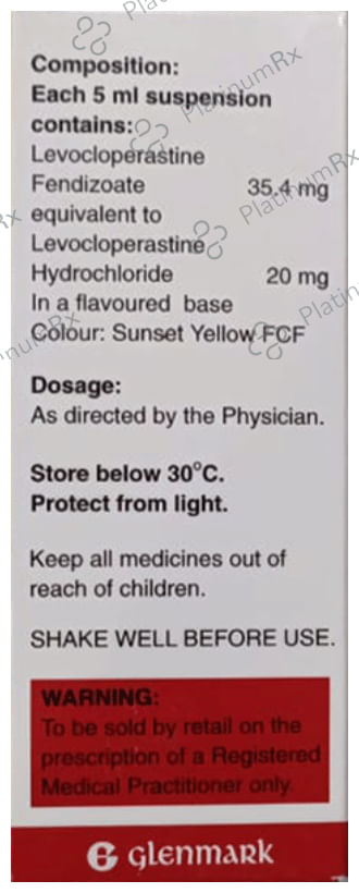 Alex L Cough Mango Flavour Sugar Free Syrup 100ml