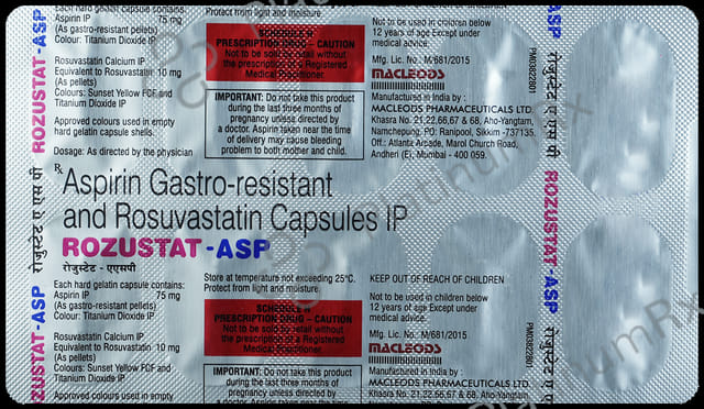Rozustat ASP 75/10mg Capsule 10s