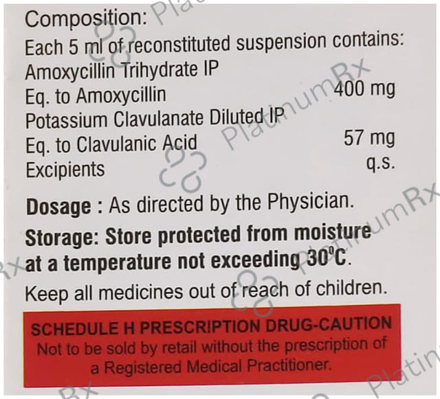 Augmed DDS 400/57mg Oral Suspension 30ml