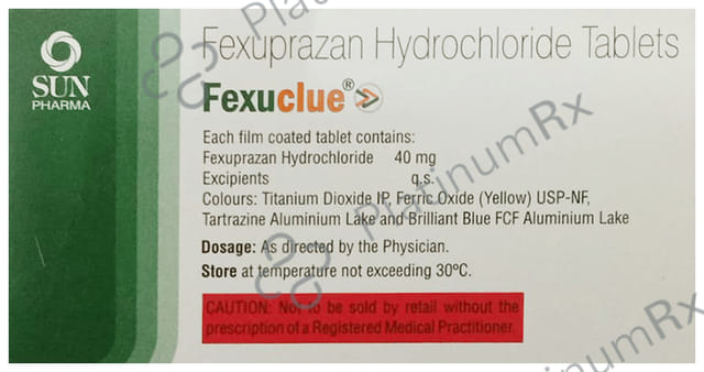 Fexuclue 40mg Tablet 10s