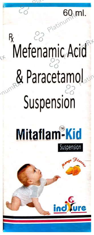 Mitaflam-Kid Oral Suspension Mango