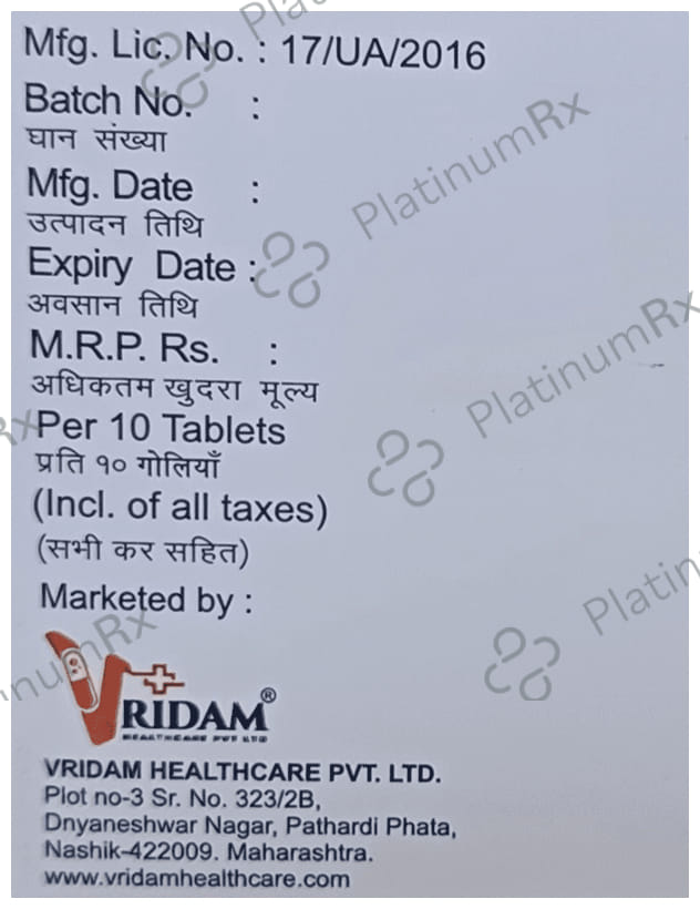 Vriclop A 75/150 Tablet