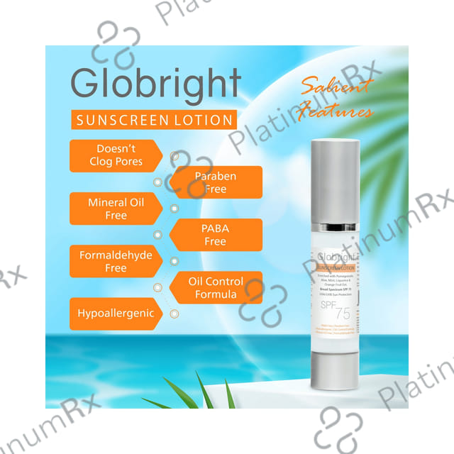 Globright Sunscreen Lotion SPF 75