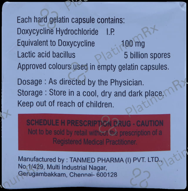 Cnx Dox 100mg Capsule