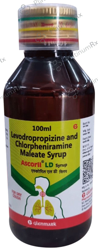 Ascoril LD 2/30mg Syrup 100ml