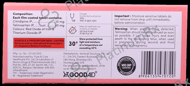Goodipine T 10/40mg Tablet 10s