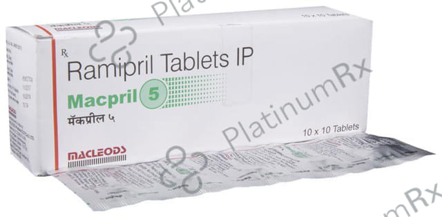 Macpril 5mg Tablet 10s