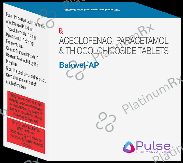 Bakwel AP 100/325/4mg Tablet 10s