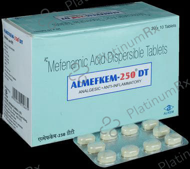 Almefkem 250mg Tablet DT 10s