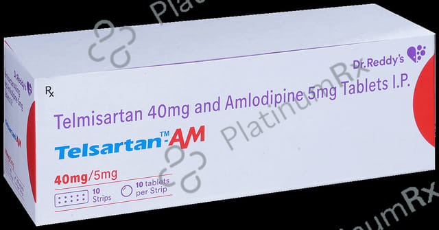 Telsartan AM 5/40mg Tablet 10s
