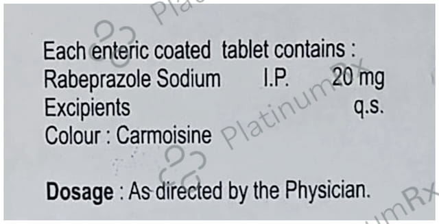 Raberokk 20mg Tablet
