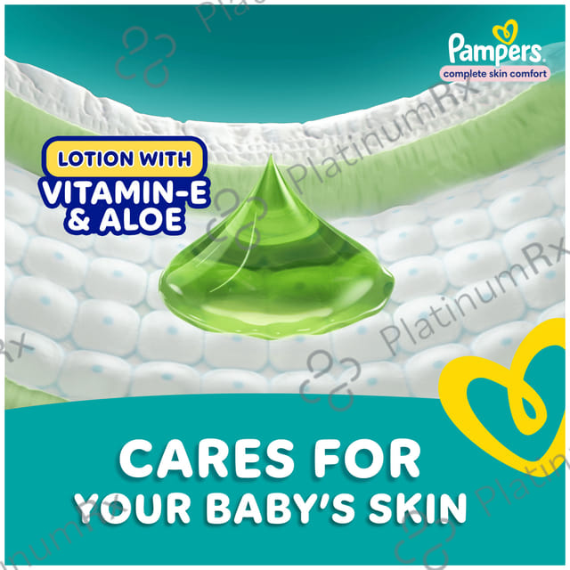 Pampers All-Round Protection Anti Rash Blanket Diaper Lotion with Aloe Vera XL