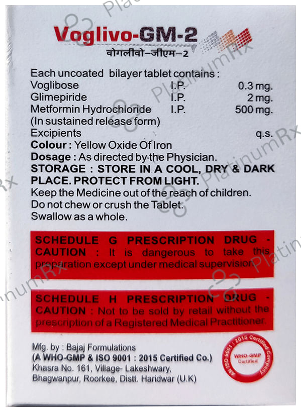 Voglivo-GM 2 Tablet SR
