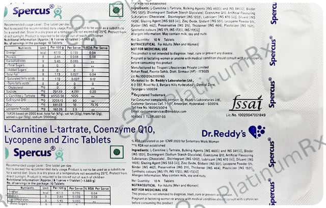 Spercus Tablet 10s