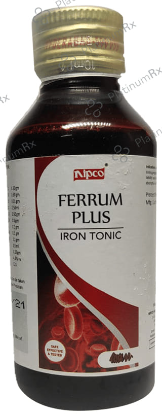 Nipco Ferrum Plus Iron Tonic 450 ml