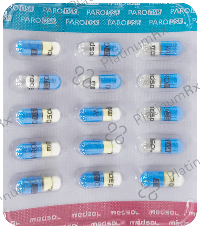 Paro DSR 30/40mg Capsule 15s