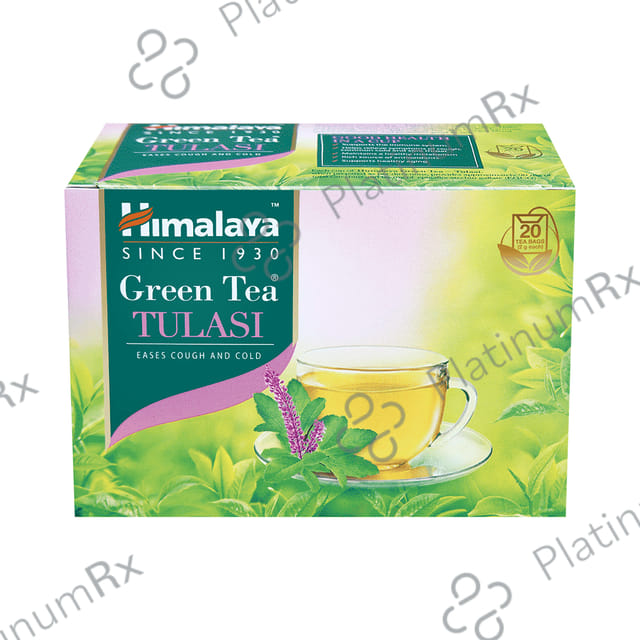 Himalaya Green Tea Sachet (2gm Each) Tulasi 20 Sachets