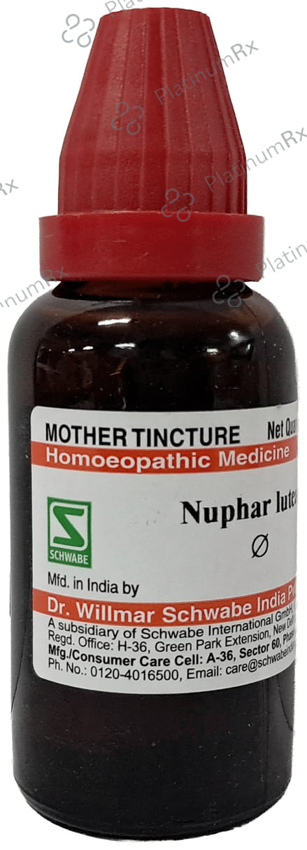 Dr Willmar Schwabe India Nuphar Lutea Mother Tincture Q
