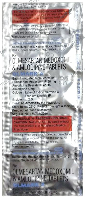 Olmark A 5/40mg Tablet 10s