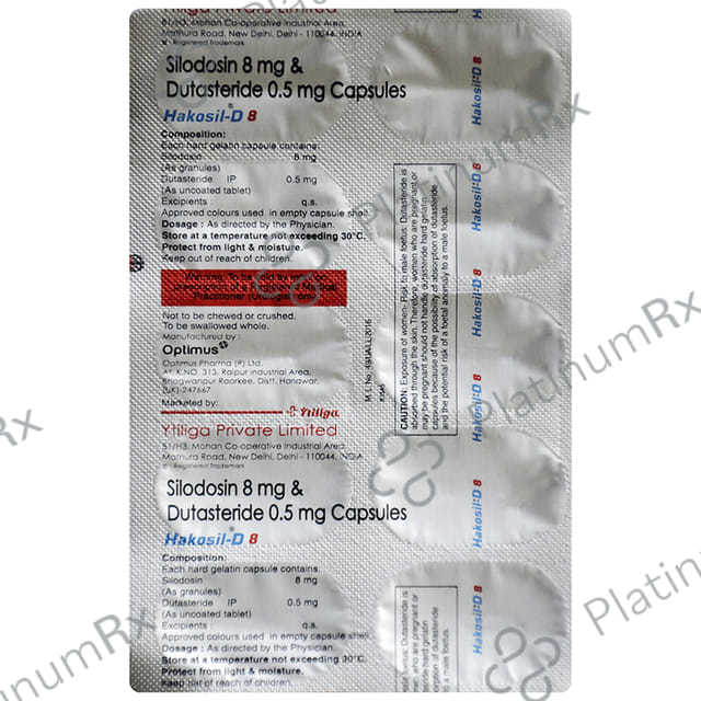 Hakosil D 8/0.5mg Capsule 10s