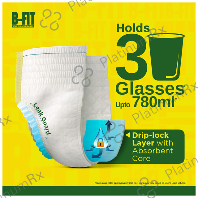 B Fit Adult Diaper Pants Large 10s