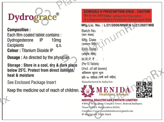 Dydrograce Tablet