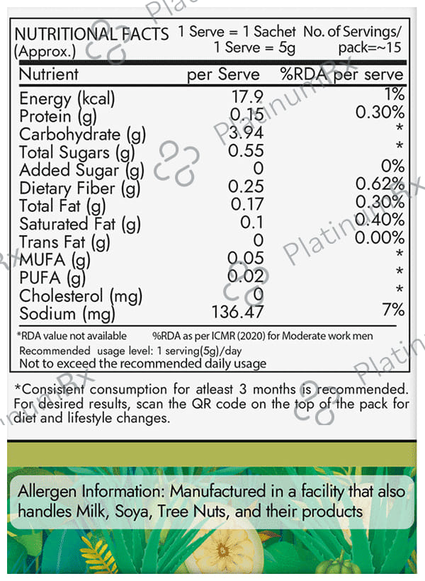 Kapiva Get Slim Plus Mix Sachet (5gm Each) -Long-term Weight Care