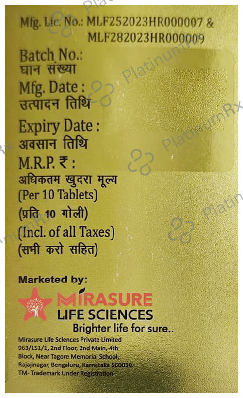 Miravit Gold Tablet 10s