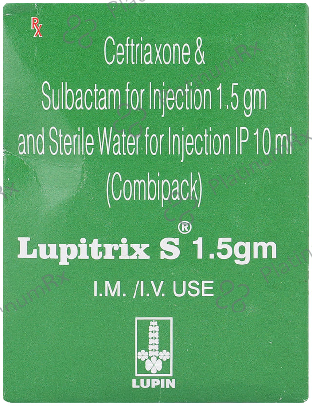 Lupitrix S 1000mg/500mg Injection