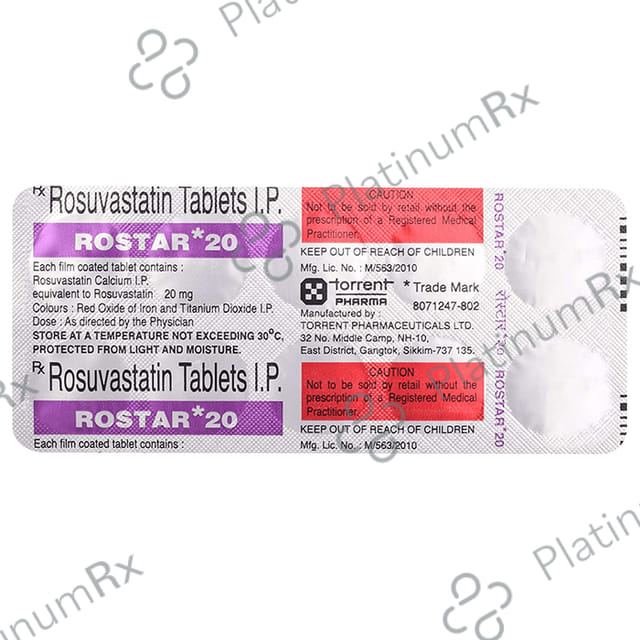 Rostar 20 Tablet