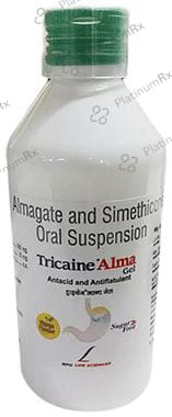 Tricaine Alma 500/25mg Mango Oral Suspension 200ml