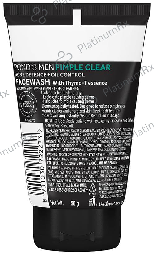 Pond's Men Pimple Clear Face Wash