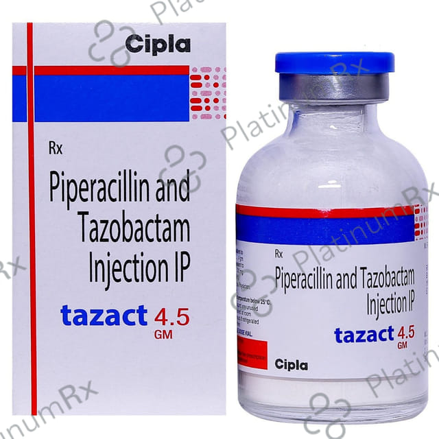 Tazact 4000/500mg Injection 1s