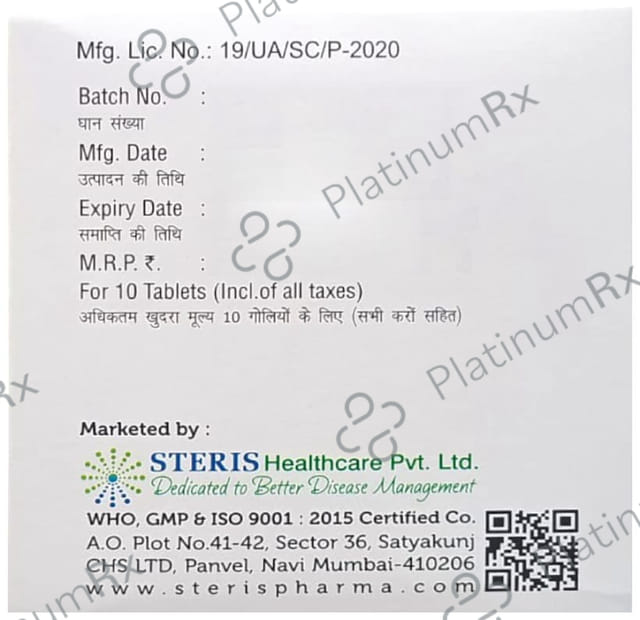 Stylecystin Forte 300/75mg Tablet 10s