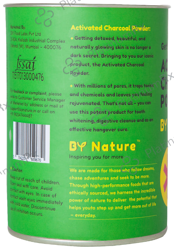 By Nature Activated Charcoal Powder