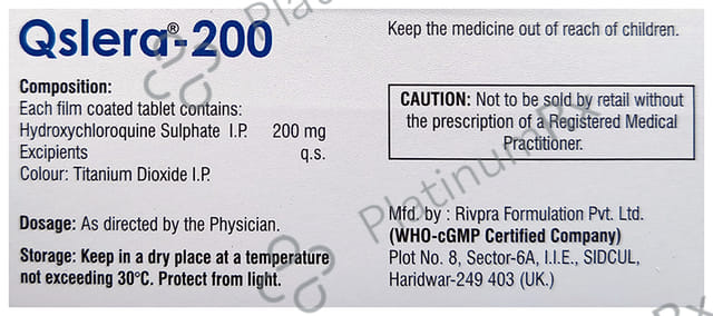 Qslera 200mg Tablet