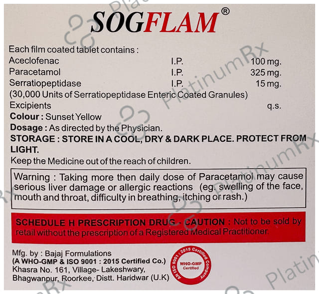 Sogflam Tablet