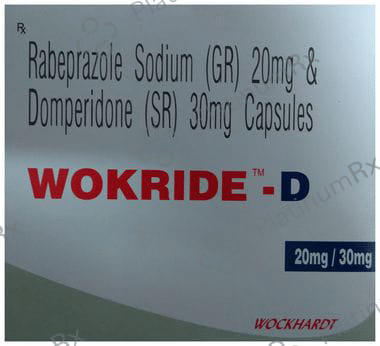 Wokride D 30/20mg Capsule SR 15s
