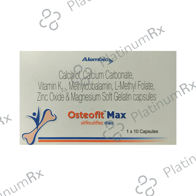 Osteofit Max Soft Gelatin Capsule 10s