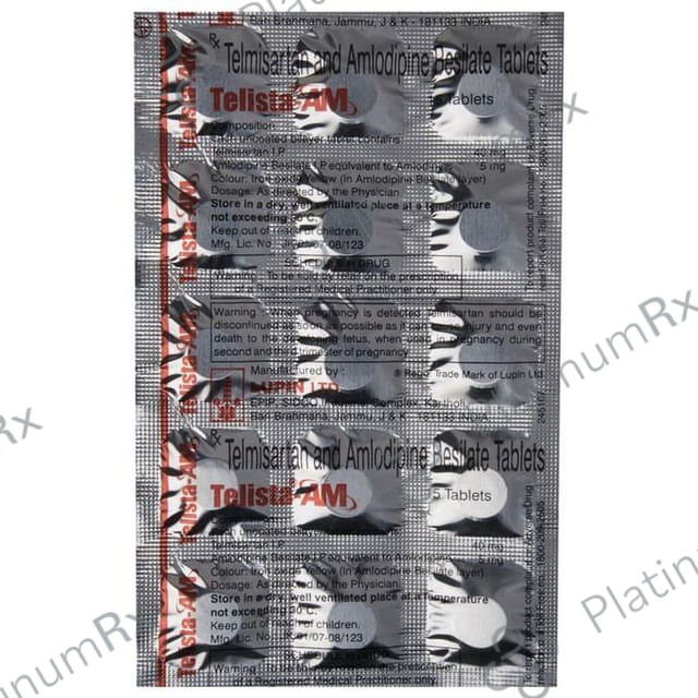 Telista AM 5/40mg Tablet 15s
